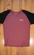 T-shirt Bench r. XL czerwony męski bawełniany kr rękaw 