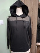 Bluza sportowa z siateczką trening fitness siłownia z kapturem 