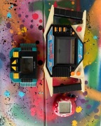 Zestaw oryginalnych gier retro Bandai Tamagotchi 2004, Spacehawk Bandai 