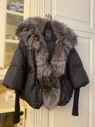 Czarna kurtka puchówka lekka nowa