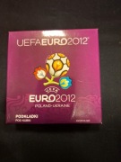 Podstawki pod szklanki piwo kieliszki EURO 2012 6 szt.