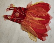 strój wampirzyca wampirka czarownica diablica halloween 1160