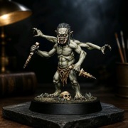 Arachitine Potwór Podziemnej Otchłani Figurka 32mm 14K zgodna z DnD RPG 