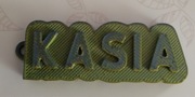 Brelok z imieniem Kasia