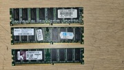 Pamięć DDR 2 X 128 MB i 256 MB 