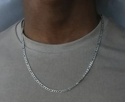 Męski łańcuszek srebrny 50 cm