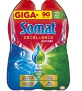 Somat Excellence Duo żel do zmywarki 90 zmywań, 1,62 litra