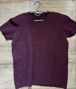 Sweterek krótki rękaw merino Mohito xl