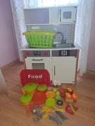 Drewniana kuchnia Lidl z akcesoriami 