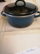 Garnek emaliowany o pojemności 1.5L