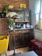 Lampa witrażowa Tiffany. Vintage.