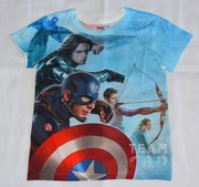Koszulka Marvel Disney Capitan America Iron7-8 lat