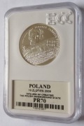 Moneta 10 zł 2009 rok Polskie Państwo Podziemne - ECC PR70