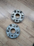 Dystanse 5x112 20mm otwór 57.1mm Przykręcane + Śruby Audi Seat Itp