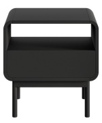 Szafka nocna Selsey Oro 54cm czarna