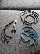 Kable przewody komputerowe dysk wentylatory