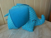 Słonik słoń extra przytulanka poduszka turkusowy