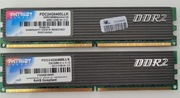 Pamięć DDR2 PC2 800MHz PC6400 Patriot Ultra 4GB 2x 2GB Dual  Chanell
