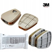 Filtr  do maski 3M 6055 A2 gazów i par Oryginał 2 szt. = 1 para