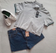 T-shirt, top Guess szary 