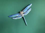 Ozdoba ścienna - ważka symbol wzrostu, lekkości i dziecięcych marzeń