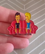 Unikatowa nowa przypinka igłowa Beavis i Butt-Head , MTV 