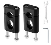 Podwyższenia kierownicy NQEUEPN 22 mm 7/8" do motocykla dirt bike czarne