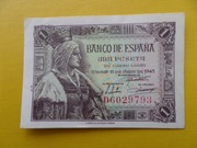 Hiszpania 1 Peseta 1945 Pick 128 aUNC