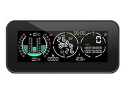 Licznik motocyklowy GPS 3w1 - TPMS, inklinometr, miernik prądu 