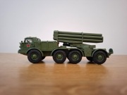 BM 27 Uragan Multiple rocket launcher Eaglemoss 1:72