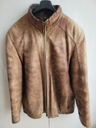 OCHNIK kurtka skórzana męska L