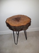 Stolik kawowy, Styl rustykalny, Drewno, Loft