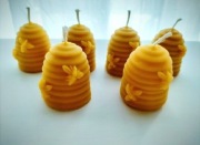 Świeca z wosku pszczelego - mały ul