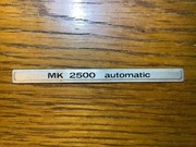 Radiomagnetofon MK2500 szyld