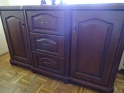 Komplet mebli do gabinetu/biura/sypialni. Komoda/Szafa/Witryna/Biurko