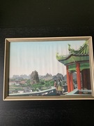 Stary chiński pejzaż