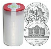 Monety srebrne 1 oz, Filharmonik, Philharmoniker, po 20 sztuk zaplombowane