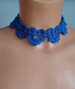 Choker, ozdoba na szyję, handmade 