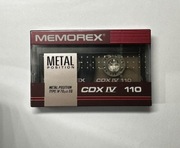 Kaseta magnetofonowa Memorex CDX IV 110