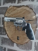 Wiatrówka - rewolwer Dan Wesson 715 4" Diabolo 4,5 mm - silver