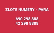 Złoty numer 422988888 i 690298888 OKAZJA