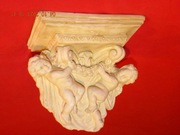 Dekoracyjna gipsowa konsola/półka ścienna