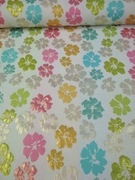 Promocja 25 zł/m Tkanina dwustronna w kwiaty