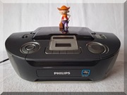 PHILIPS AZ1834 - Radio boombox działające Cd-Audio, MP3, USB, LCD 