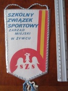 Proporczyk Szkolny Związek Sportowy Żywiec Międzyszkolny Klub Sportowy 