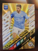 Premium Gold Kevin de bruyne karta piłkarska