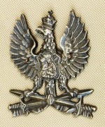 Orzeł wojskowy z okresu Powstania Listopadowego O.22.