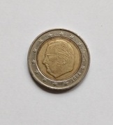 2Euro Belgia 2006,stan b.dobry,w.8,5g,śr.25,75m