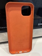 Apple iPhone 14 Plus Leather Case with MagSafe - Orange
