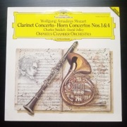 Mozart , Koncerty na róg i klarnet,  DG, winyl
